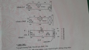Bán nhà 5BThửa: 19Tờ: 702005 Trần Văn Dư Phường 13 Quận Tân Bình