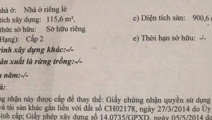 Bán nhà 103 Hoàng Hoa Thám Phường 13 Quận Tân Bình