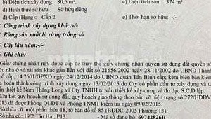 Bán nhà 25 Tân Hải Phường 13 Quận Tân Bình