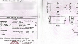 Bán nhà 173-175Thửa: 44Tờ: 67 Nguyễn Hồng Đào Phường 14 Quận Tân Bình