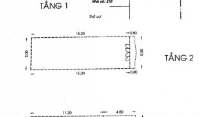 Bán nhà 214 Nguyễn Thái Bình Phường 14 Quận Tân Bình