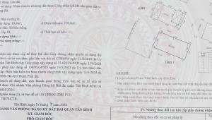Bán nhà 60-60A Phạm Văn Bạch Phường 15 Quận Tân Bình
