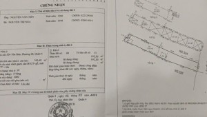 Bán nhà 324 Tôn Đản Phường 4 Quận 4