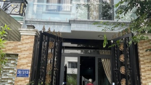 Bán nhà 2581/53/3/35 Huỳnh Tấn Phát, Nhà Bè. DT: 5.0m x 16.0m, diện tích: 80m2 giá: 7.7 tỷ