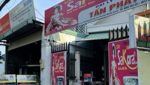 Bán nhà 2528C Huỳnh Tấn Phát, Nhà Bè. DT: 5.5m x 22.0m, diện tích: 110m2 giá: 8.65 tỷ