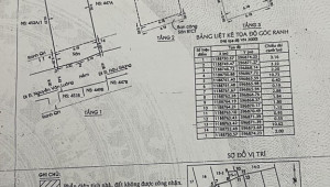 Bán nhà 449A-451A Hậu Giang, Quận 6. DT: 6.2m x 12.0m, diện tích: 81m2 giá: 11.5 tỷ