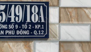 Bán nhà 75/49/18A Đường số 9, Quận 12. DT: 4.5m x 11.7m, diện tích: 61m2 giá: 4.0 tỷ