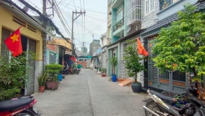 Bán nhà 85/11 Đường số 9, Bình Tân. DT: 4.0m x 16.5m, diện tích: 0m2 giá: 4.5 tỷ