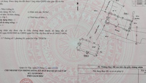 Bán nhà 119 Đường Số 7, Gò Vấp. DT: 4.2m x 12.0m, diện tích: 48m2 giá: 4.8 tỷ