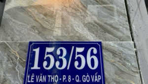 Bán nhà 153/56 Lê Văn Thọ, Gò Vấp. DT: 4.0m x 12.0m, diện tích: 48m2 giá: 4.9 tỷ