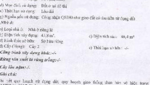 Bán nhà 257/21 Phạm Văn Bạch, Tân Bình. DT: 3.8m x 0.0m, diện tích: 43m2 giá: 5.0 tỷ